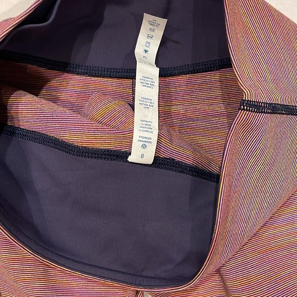 NWT Lululemon Wunder Under Crop 8 - Picture 4 of 5